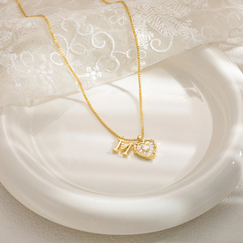 ELÁRA™ Collar personalizado con inicial