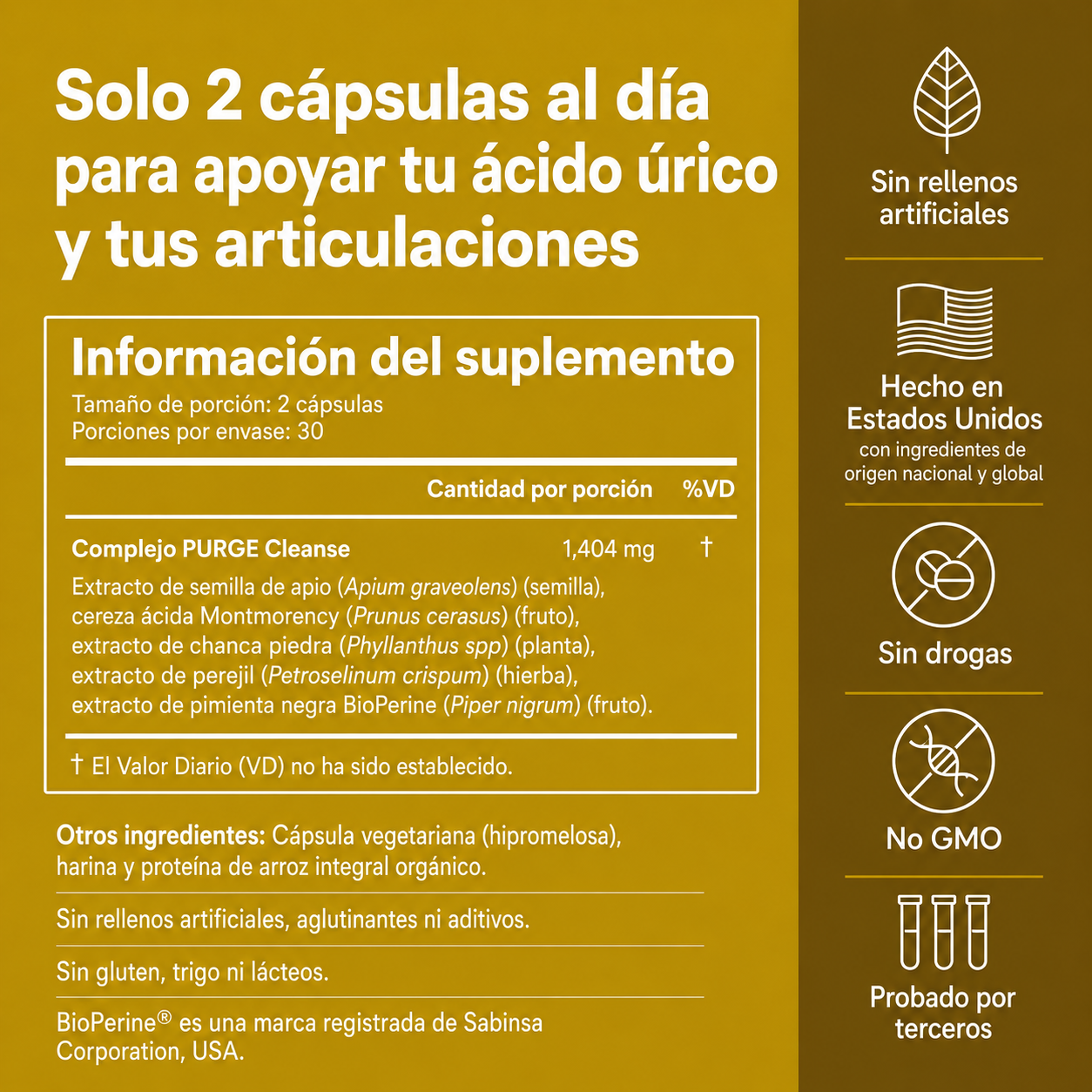 ELÁRA™ Uric Acid Purge