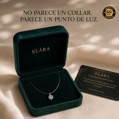ELÁRA™ Collar de Circonita Flotante