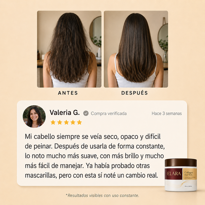 ELÁRA™ Mascarilla Capilar de Colágeno