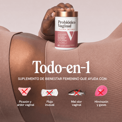 ELÁRA™ Probiótico Vaginal Flora Íntima