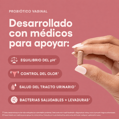 ELÁRA™ Probiótico Vaginal Flora Íntima