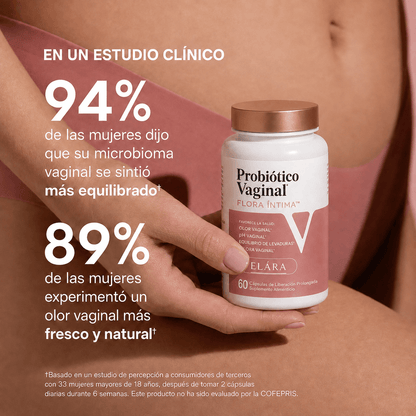 ELÁRA™ Probiótico Vaginal Flora Íntima