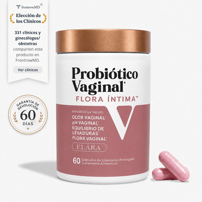 ELÁRA™ Probiótico Vaginal Flora Íntima