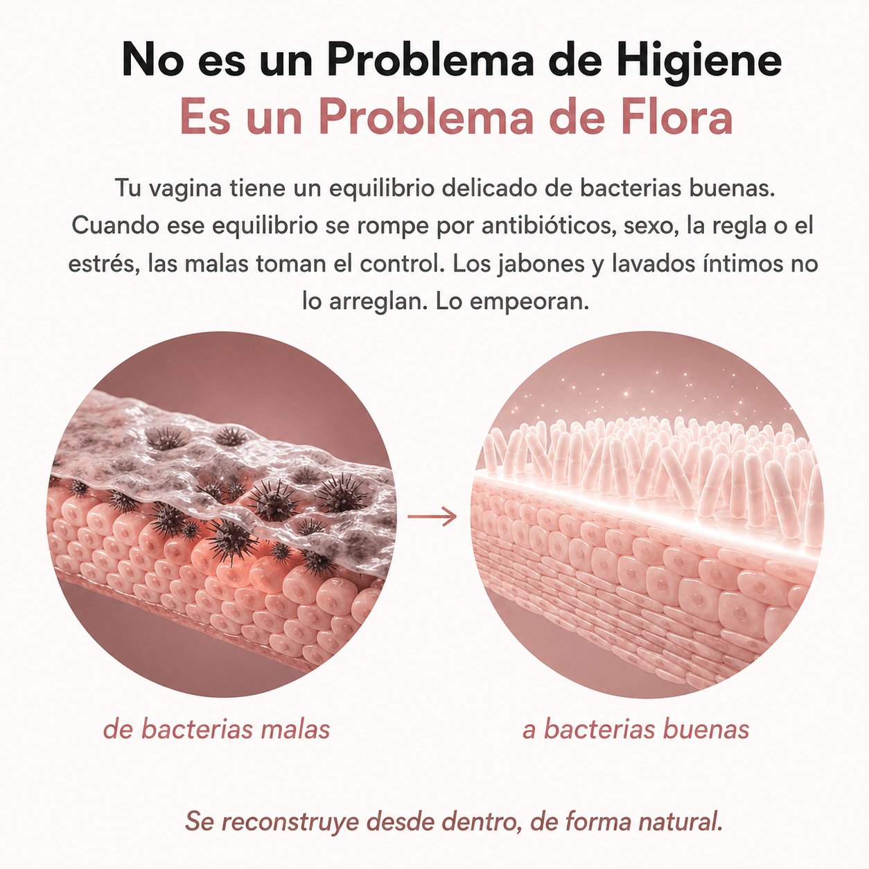 ELÁRA™ Probiótico Vaginal Flora Íntima